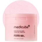 medicube Toner Pads Salmon DNA PDRN Pink Collagen Jelly Pad for Soothing | Soothing Gel Toner Pad with PDRN, Niacinamide, Madecassoside - Radiance &...